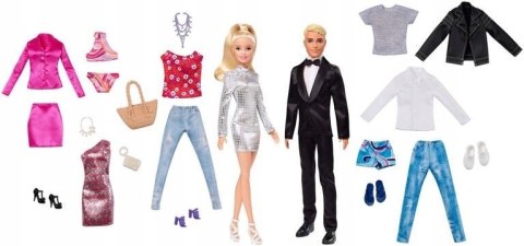 SET ABBIGLIAMENTO BRB BARBIE E KEN GHT40 WB4