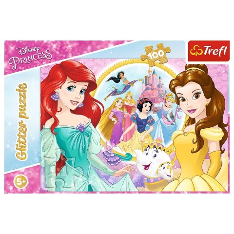 PUZZLE 100 ELEMENTÓW GLITTER WSPOMNIENIA TREFL 14819