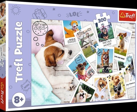 PUZZLE 300 pz. FOTO DALLE VACANZE TREFL PUD 23003 TREFL