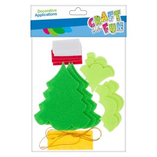 KIT CREATIVO ALBERO DI NATALE ARTIGIANALE CON DIVERTIMENTO 463681