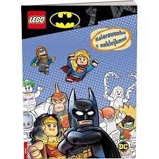 FUMETTI LEGO DC. LIBRO DA COLORARE CON ADESIVI MEET NA-6451