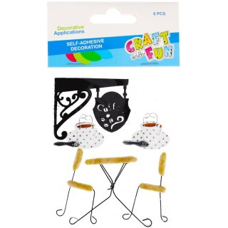 DESIGN DECORATIVO AUTOADESIVO CAFÉ CRAFT CON DIVERTIMENTO 480878