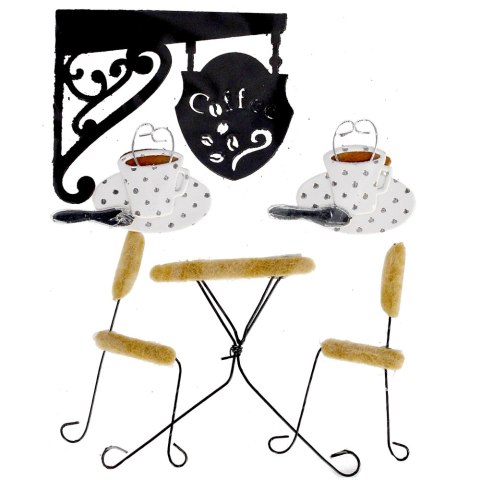 DESIGN DECORATIVO AUTOADESIVO CAFÉ CRAFT CON DIVERTIMENTO 480878