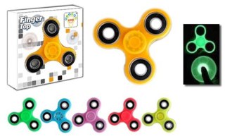 GIOCO SPINNER FLUORESCENTE MEGA CREATIVE 390892