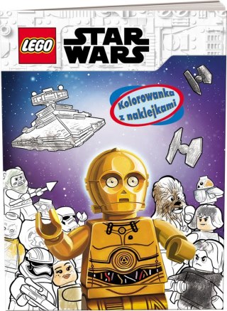 LIBRO DI QUADRO A4 LEGO STAR WARS ADESIVI AM