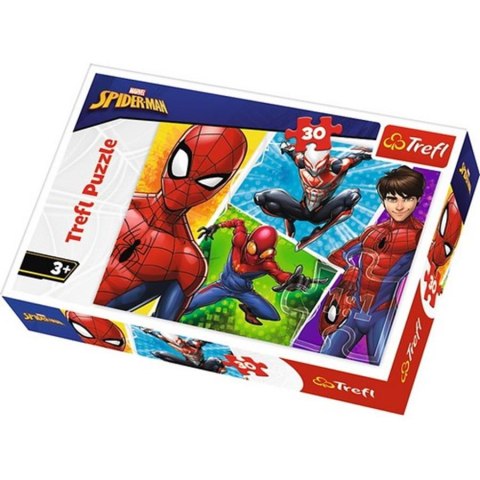 PUZZLE 30 ELEMENTI SPIDER-MAN TREFL 18242 TREF