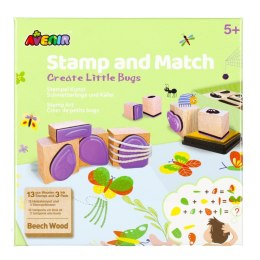 KIT CREATIVO STAMP AND MATCH - INSETTI RUSSELL CH201764