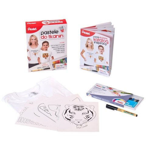 SET IN TESSUTO PASTELLO CON T-SHIRT PENTEL