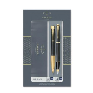 PARKER ZESTAW PIÓRO WIECZNE DŁUGOPIS URBAN CZARNY GT 2093381