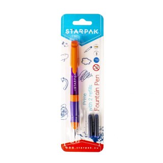 PENNA STILOGRAFICA CON CARTUCCIA PRIME PF STARPAK 473015