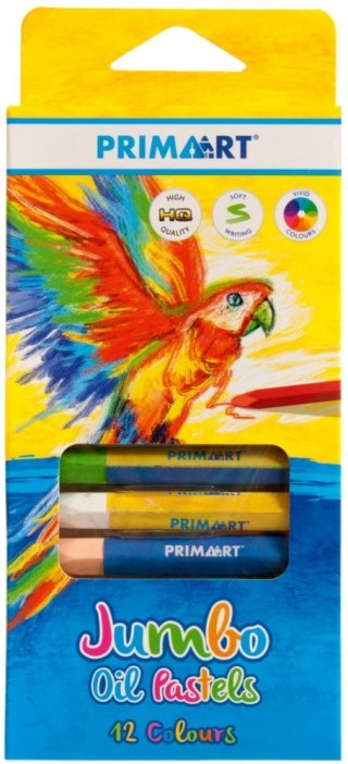 PASTELLI AD OLIO 12 COLORI JUMBO PRIMA ART 385158