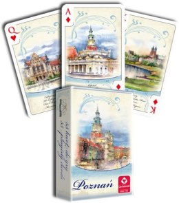 Cartamundi: Carte da gioco Carte 2x55 - Acquerelli Poznan, set bridge