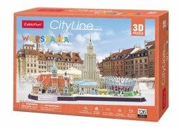 CubicFun: Puzzle 3D City Line Varsavia