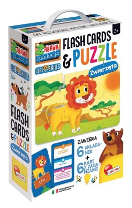 Lisciani: Carotina - Puzzle e flashcard per bambini divertenti ed educativi: Animali