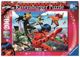 Ravensburger: Puzzle 200 pezzi. - Miracoloso. Coccinella e gatto nero