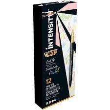 Evidenziatore 2 FACCIATE 4 COLORI INTENSITÀ PASTELLO CONFEZIONE DA 12 PZ. BIC 503905