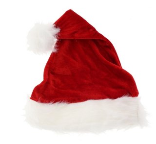 CAPPELLO DA BABBO NATALE, TAGLIA S, 26X35 CM, VELOUR GODAN