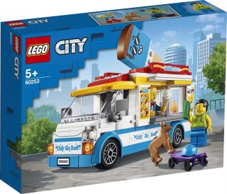 LEGO CITY 60253 COSTRUZIONE DEL FURGONE DEI GELATI LEGO