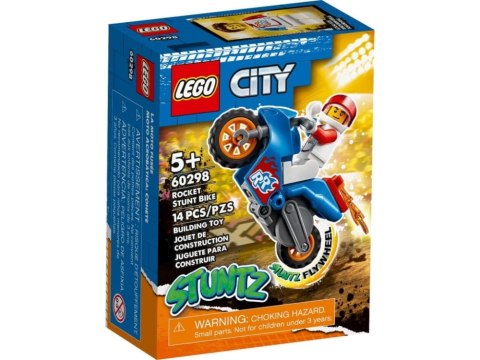 KLOCKI KONSTRUKCYJNE LEGO CITY 60298 RAKIETOWY MOTOCYKL PUD 60298 LEGO LEGO