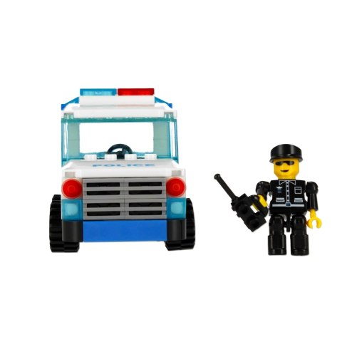 KLOCKI KONSTRUKCYJNE 107 ELEMENTÓW POLICJA ALLEBLOX 492822 ALLEBLOX