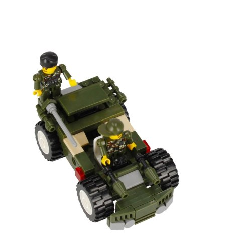 KLOCKI KONSTRUKCYJNE 180 ELEMENTÓW MILITARY ALLEBLOX 492828 ALLEBLOX