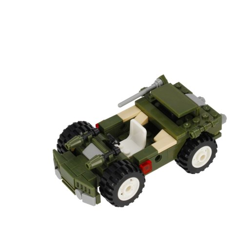 KLOCKI KONSTRUKCYJNE 180 ELEMENTÓW MILITARY ALLEBLOX 492828 ALLEBLOX