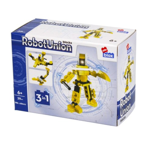 KLOCKI KONSTRUKCYJNE 39 ELEMENTÓW ROBOT ALLEBLOX 492887 ALLEBLOX