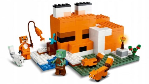 KLOCKI KONSTRUKCYJNE MINECRAFT SIEDLISKO LISÓW LEGO 21178 LEGO