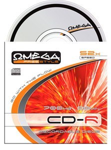 CD-R 700MB - Omega FREESTYLE