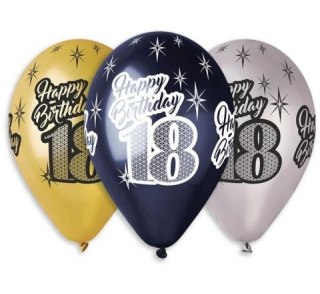 BALON 12 PREMIUM HAPPY BIRTHDAY GODAN GODAN