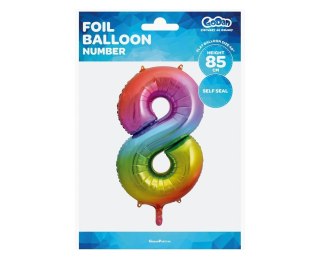 SEGUI PALLONCINO 85CM 8 ARCOBALENO VAI PBH GODAN