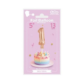 PALLONCINO FOIL CM 13 SU BASTONE NUMERO 1 ORO GODAN BC-5RZ1 GODAN