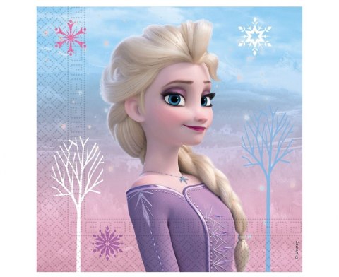 TOVAGLIOLI DI CARTA FROZEN 2: WIND SPIRIT, MIS. 33X33CM, 20 PZ. GODANO