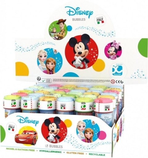 BOLLE DI SAPONE 60 ML CONFEZIONE DISNEY.36 PZ. ARTICOLO 820004 ARTICOLO GIOCATTOLI