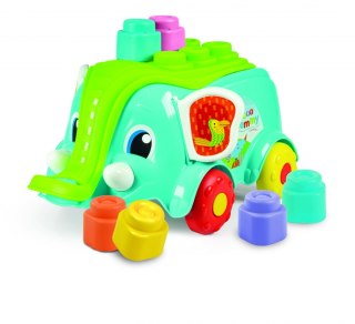 PULL TOY ELEFANTE BLOCCHI 35X25X20 CLEMENTONI 17697 CLM CLEMENTONI