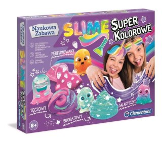 ZESTAW KREATYWNY SUPER SLIME CLEMENTONI 50636 CLEMENTONI