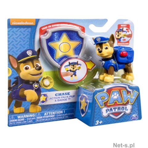 PAW PATROL FIGURKI AKCJI ODZNAKA AST 6022626 W6 SPIN MASTER