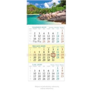 TRIPLO CALENDARIO CASCATA LUCRUM KT11 LUCRUM