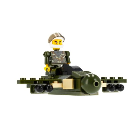 KLOCKI KONSTRUKCYJNE 63-64 ELEMENTY MILITARIA ALLEBLOX 477374 ALLEBLOX